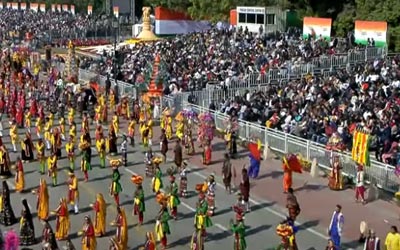 Jayati Jai Mamah Bharatam performance on Republic...