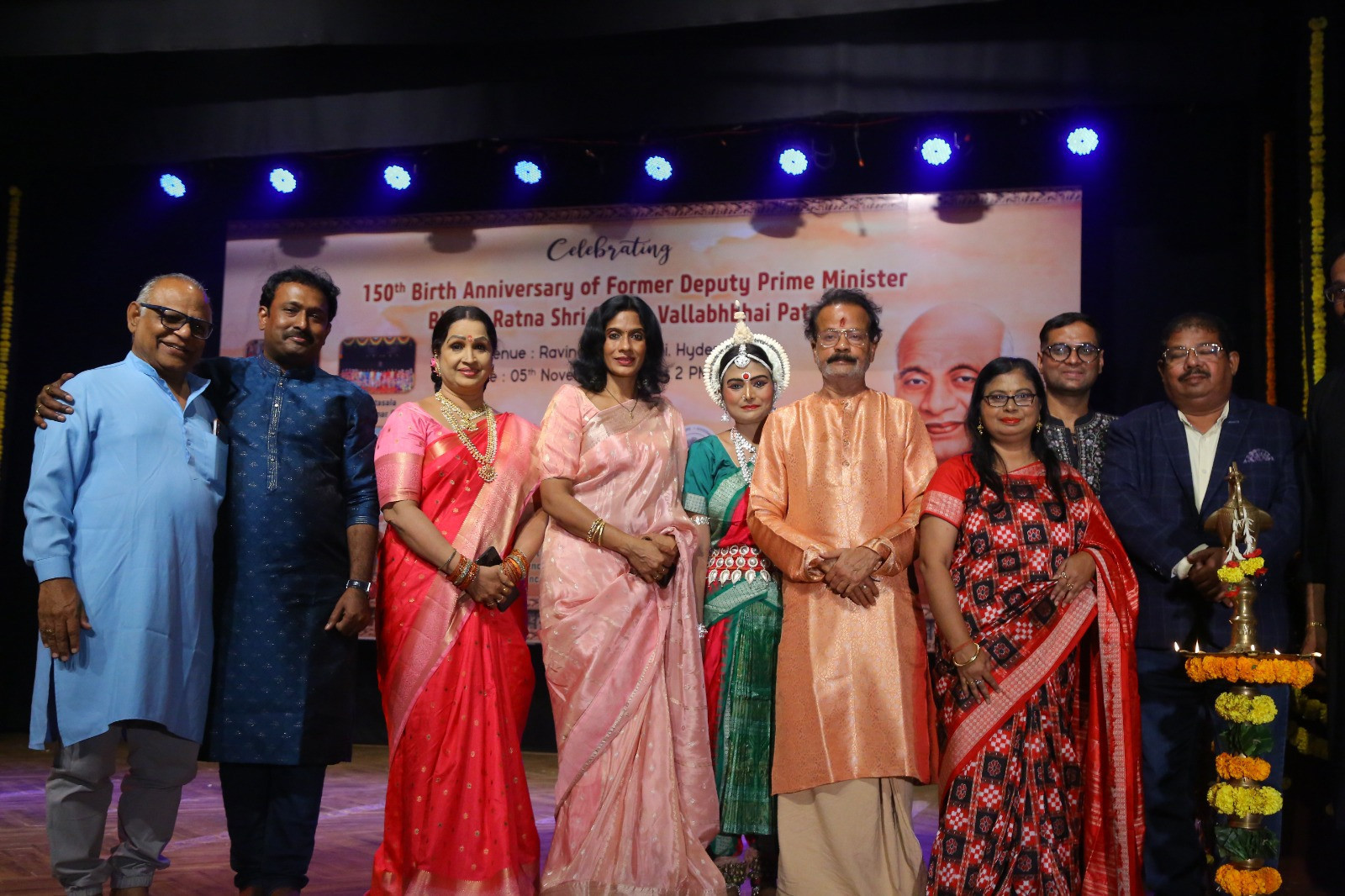 Cultural Programme in Hyderabad Organised by Reet Kala Sangam and Ministry of Culture on 150th Birth Anniversary of Sardar Vallabhbhai Patel