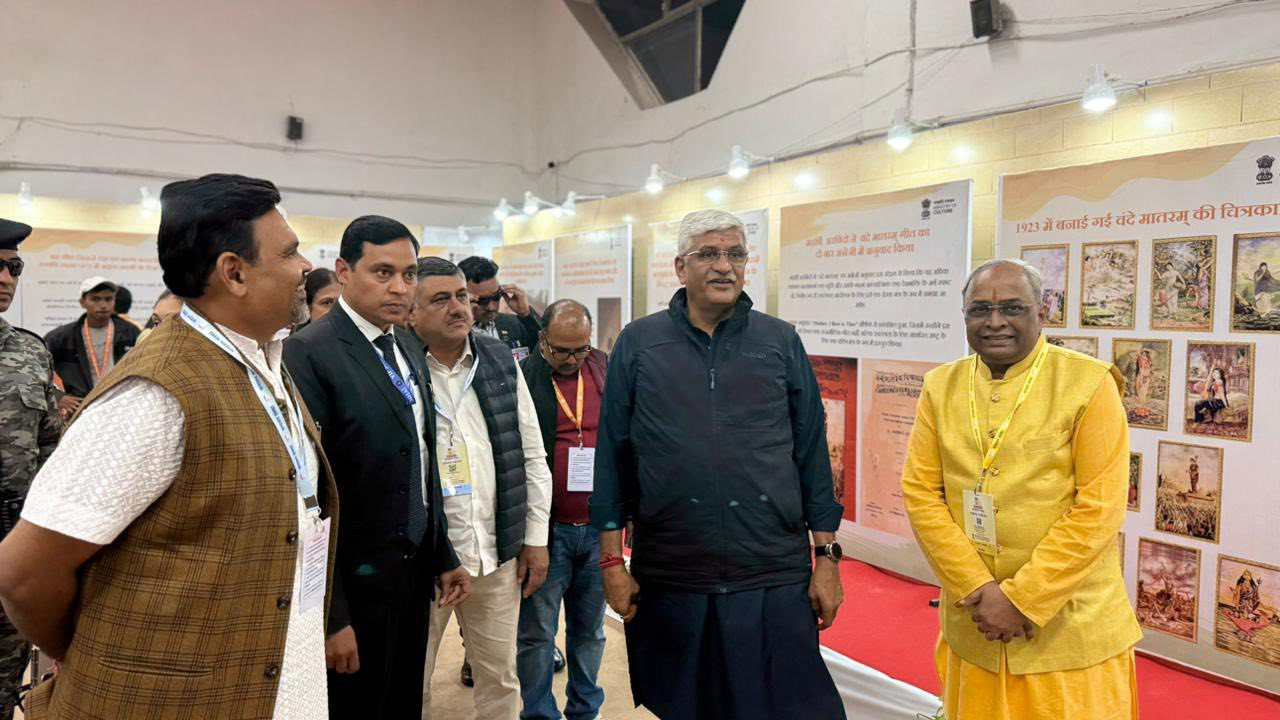 Vande Mataram Exhibition Showcased at Shankhnad Mahotsav to Mark 150 Years of the National Song