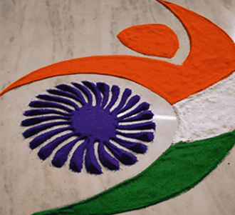 rangoli making competition